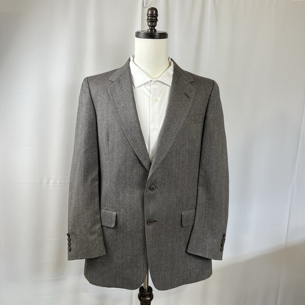 Christian Dior Men’s 100% Pure Virgin Wool Blazer Jacket (42" CHEST) Light Brown